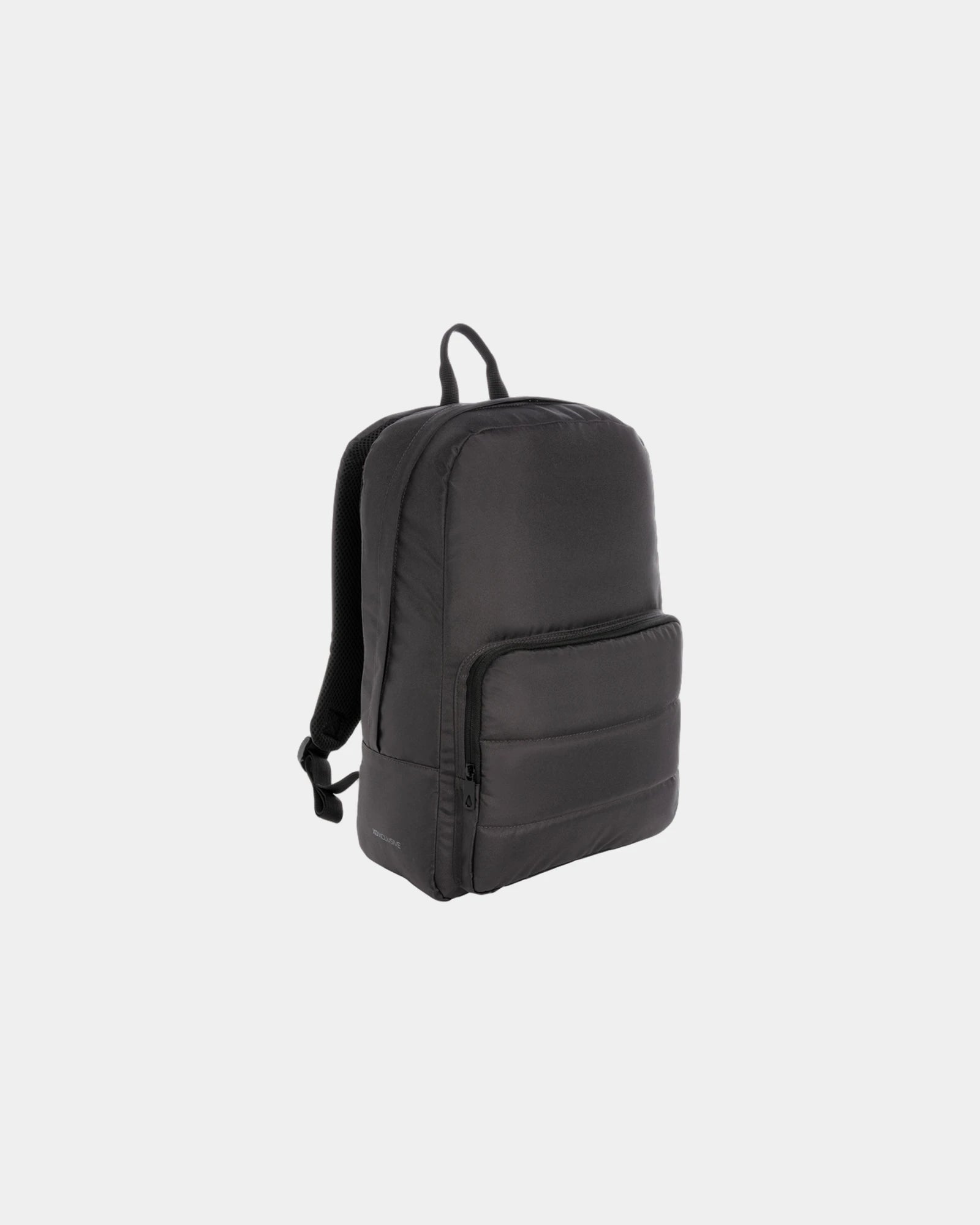 Rugzak laptop 15,6" gerecycled RPET om te personaliseren - Zwart