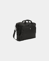 Laptoptas polyester 15" zonder PVC om te personaliseren - Zwart