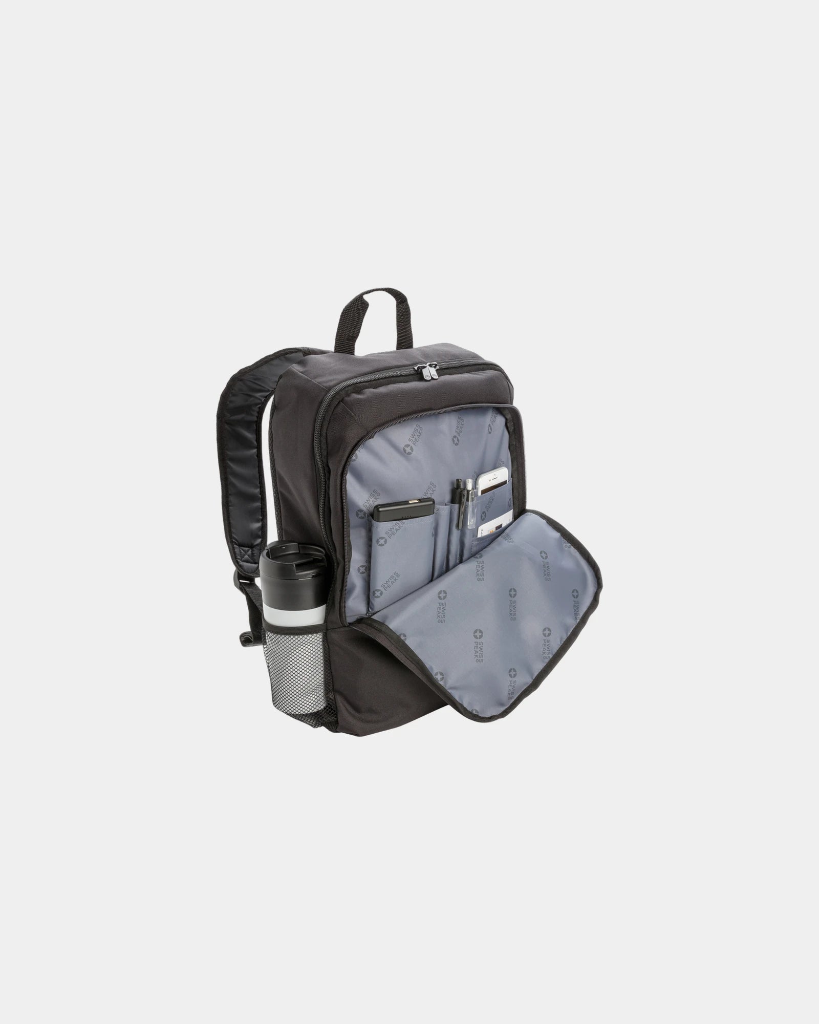 Laptoprugzak 17" polyester zonder PVC om te personaliseren - 5