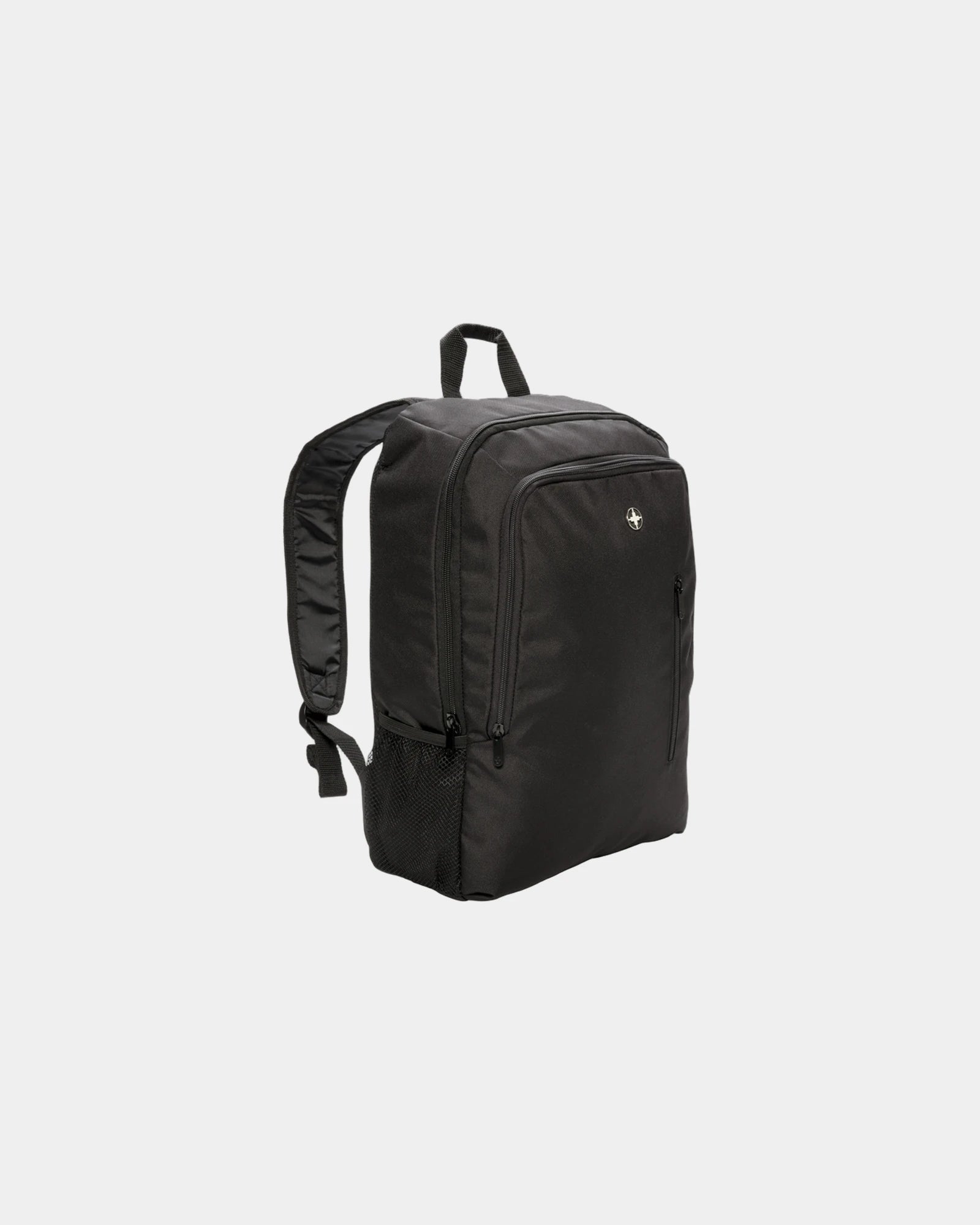 Laptoprugzak 17" polyester zonder PVC om te personaliseren - Zwart
