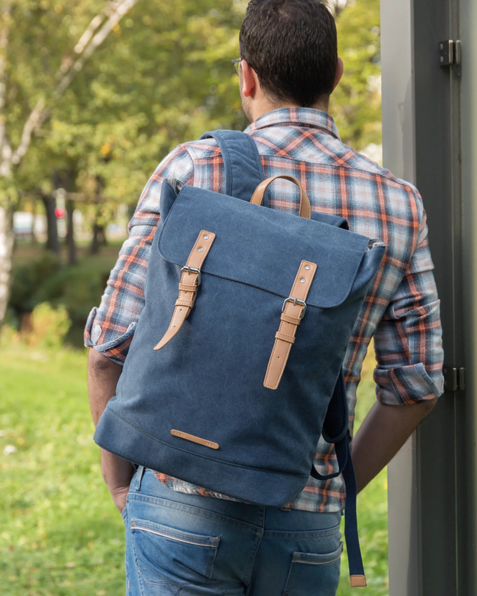 Rugzak canvas laptopvak om te personaliseren - 7