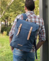 Rugzak canvas laptopvak om te personaliseren - 7