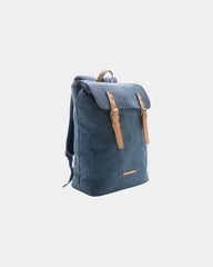 Rugzak canvas laptopvak om te personaliseren - Blauw