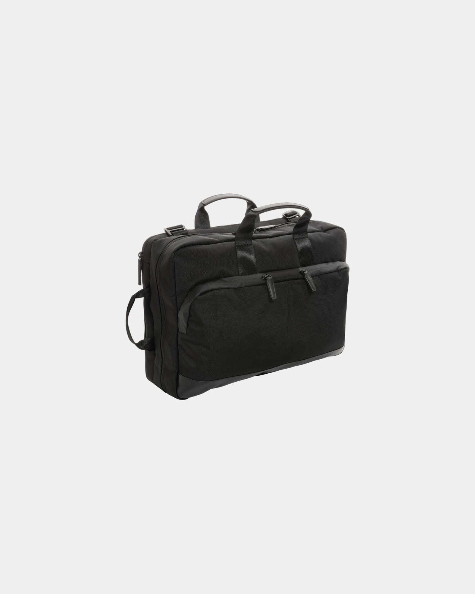 Laptoprugzak 2-in-1 gerecycled RPET om te personaliseren - Zwart