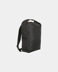 Rugzak rolltop gerecycled RPET 21L om te personaliseren - Zwart