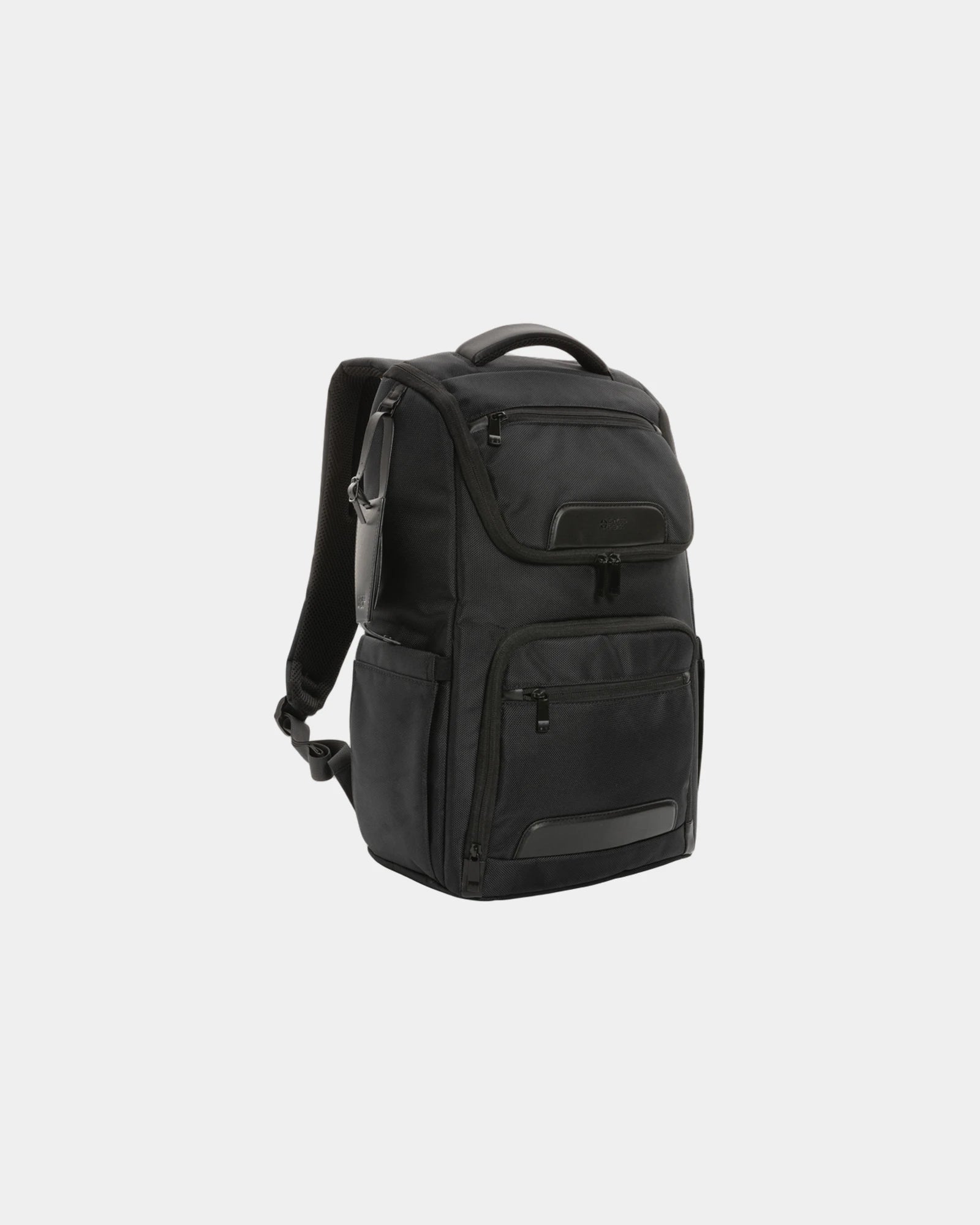 Gerecyclede rugzak RPET 15,6" laptop om te personaliseren - Zwart