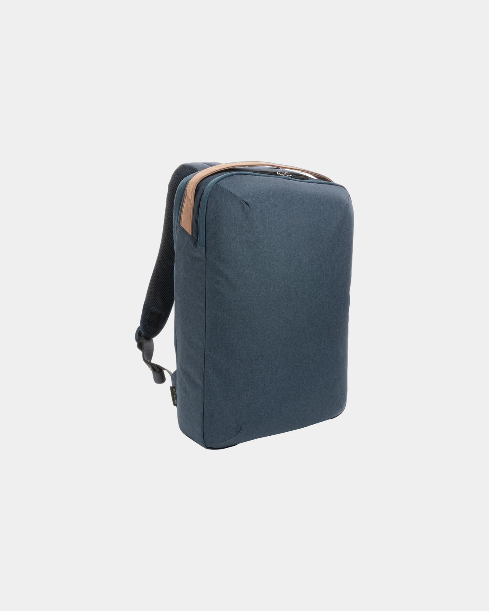 Rugzak laptop gerecycled RPET 300D om te personaliseren - Marineblauw