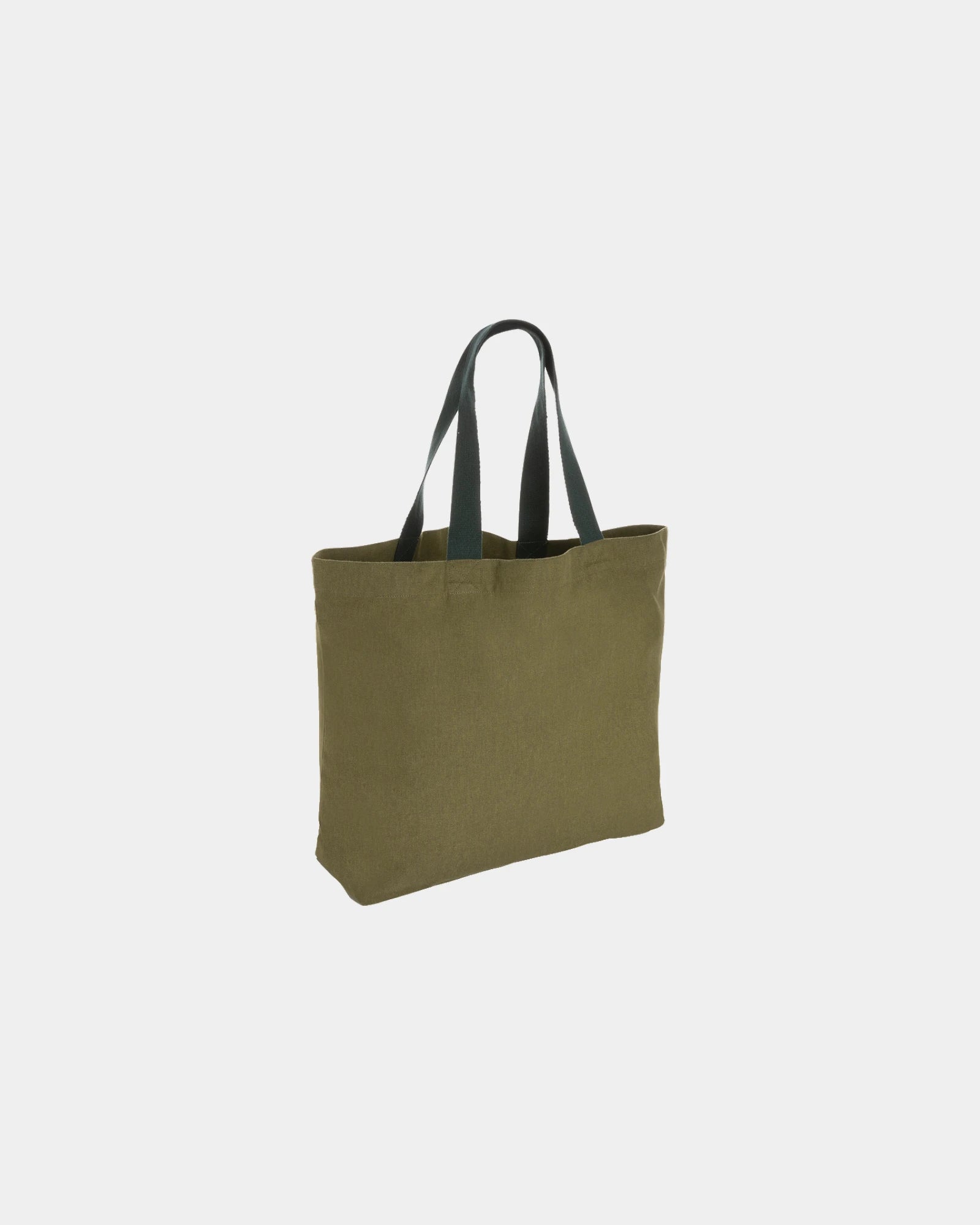 Shopper van gerecycled canvas 240 g/m² om te personaliseren - Groen