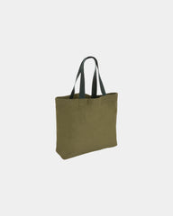 Shopper van gerecycled canvas 240 g/m² om te personaliseren - Groen