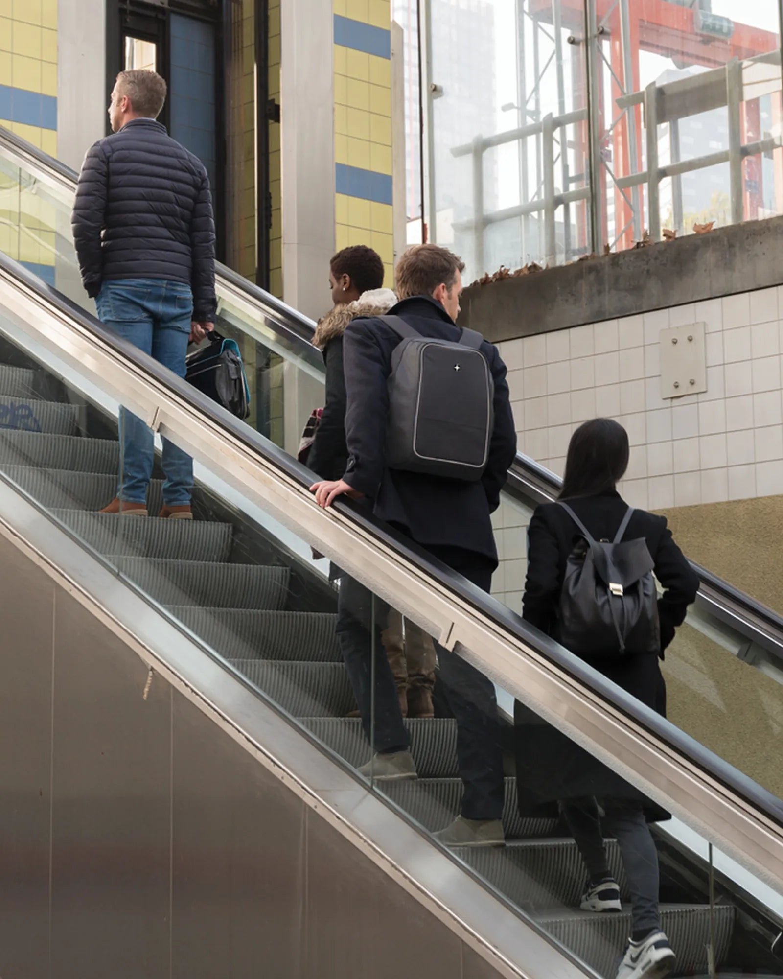 Antidiefstal gerecyclede rugzak rPET om te personaliseren - 10
