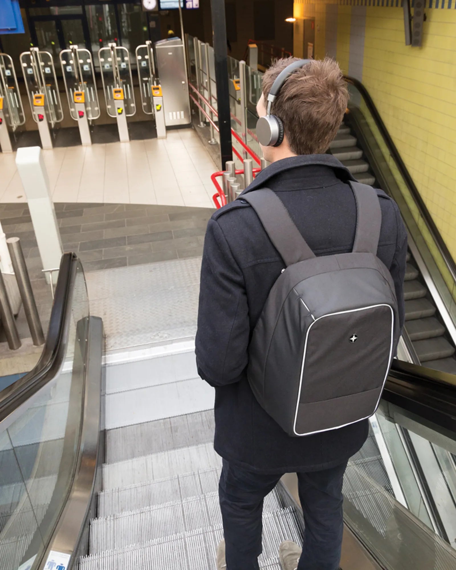 Antidiefstal gerecyclede rugzak rPET om te personaliseren - 9