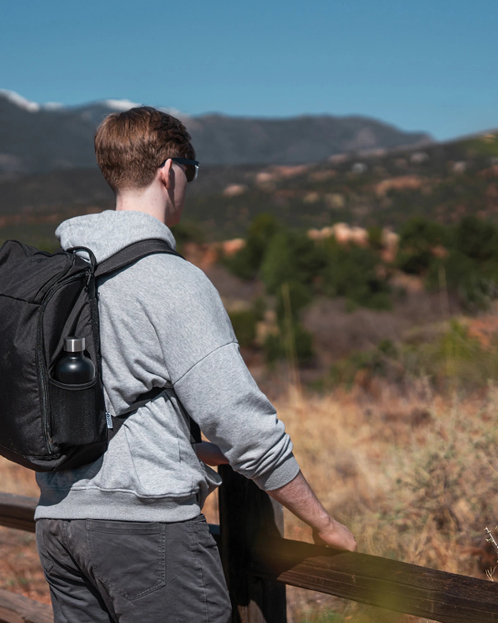 Laptoprugzak 2-in-1 gerecycled RPET om te personaliseren - 7