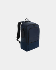 Gerecyclede rugzak RPET laptop 15,6" om te personaliseren - Marineblauw