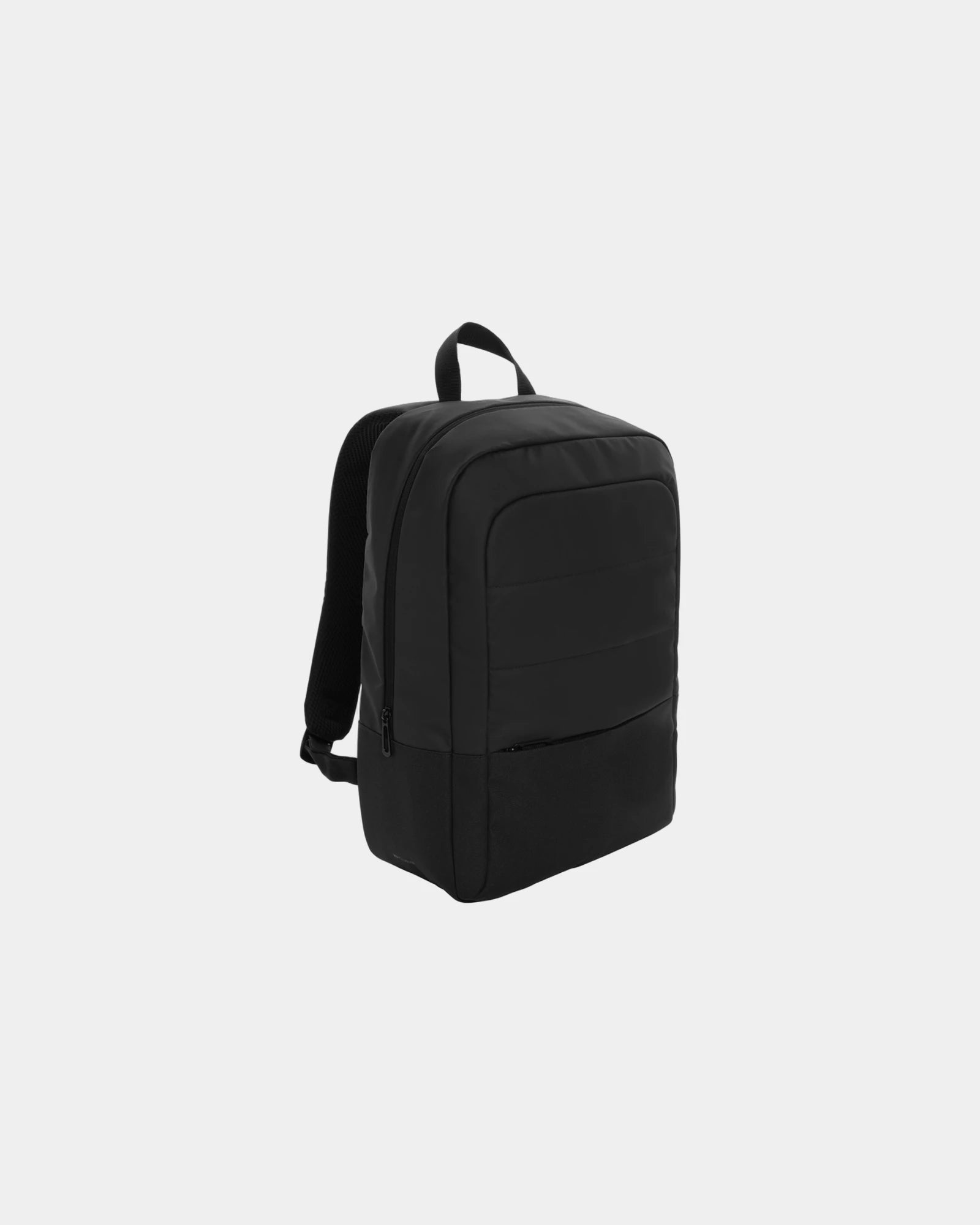 Gerecyclede rugzak RPET laptop 15,6" om te personaliseren - Zwart