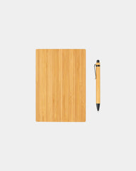 Notitieboekenset A5 met bamboe pen om te personaliseren - 3