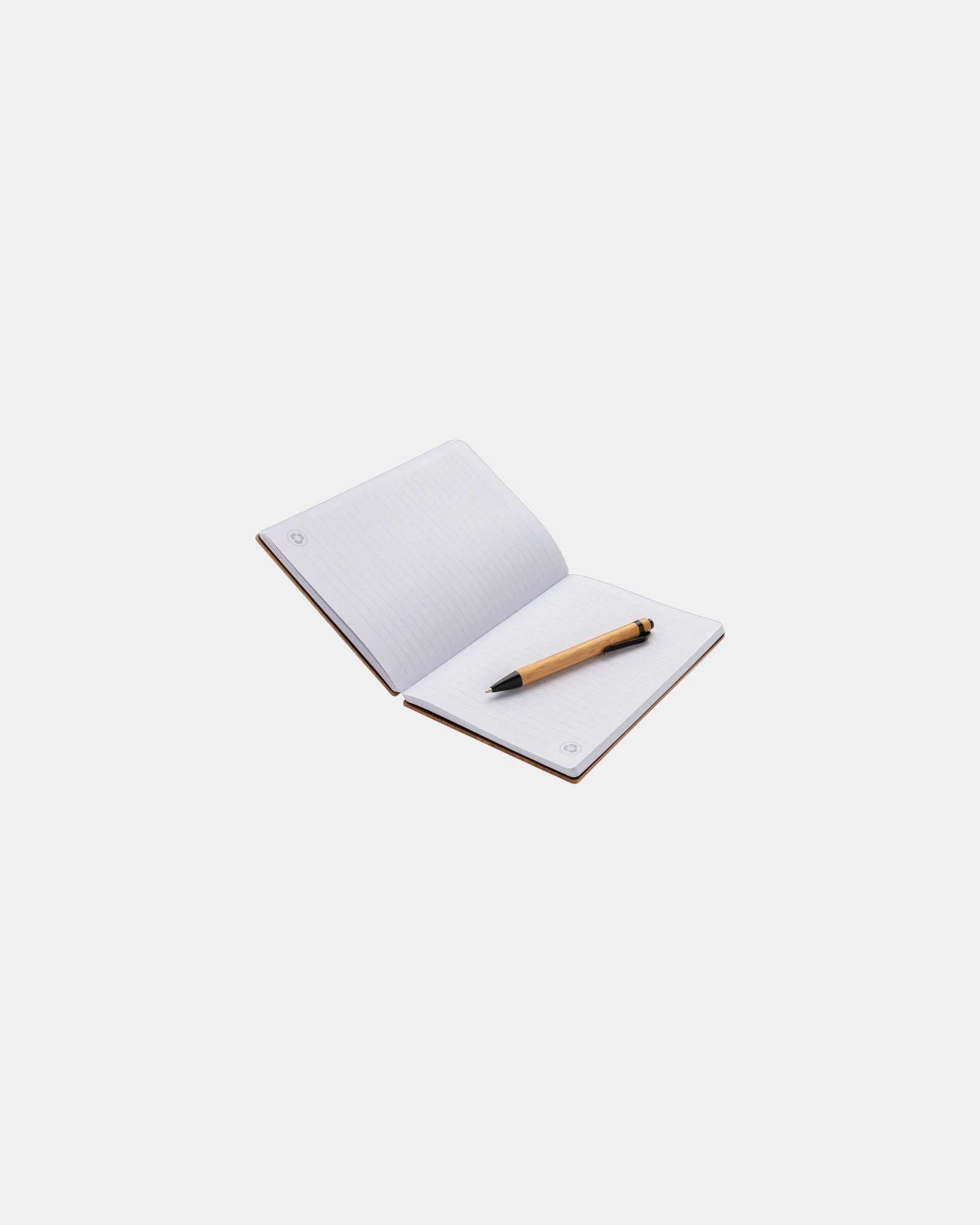 Notitieboekenset A5 met bamboe pen om te personaliseren - 2