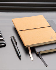 Notitieboek A5 gerecycled leer GRS om te personaliseren - 14