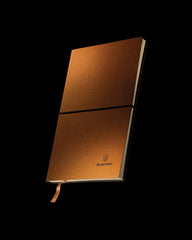 Notitieboek A5 gerecycled leer GRS om te personaliseren - 23