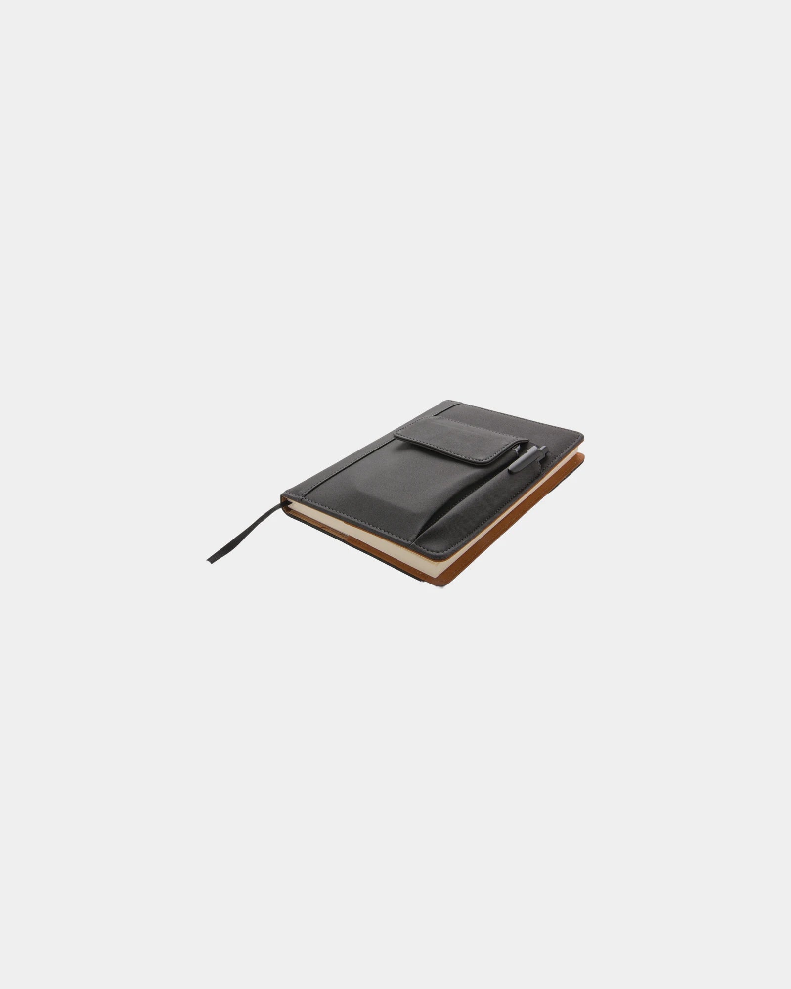 Notitieboek met telefoonhoesje PU FSC om te personaliseren - 2