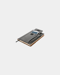 Notitieboek met telefoonhoesje PU FSC om te personaliseren - 4