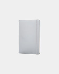Notitieboek A5 hardcover FSC elastische om te personaliseren - Zilver