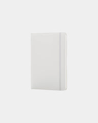 Notitieboek A5 hardcover FSC elastische om te personaliseren - Wit