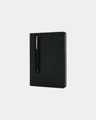 Notitieboek A5 PU met stylus om te personaliseren - Zwart