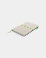 Personaliseerbaar A5-notitieboek in jute en bamboe - 2