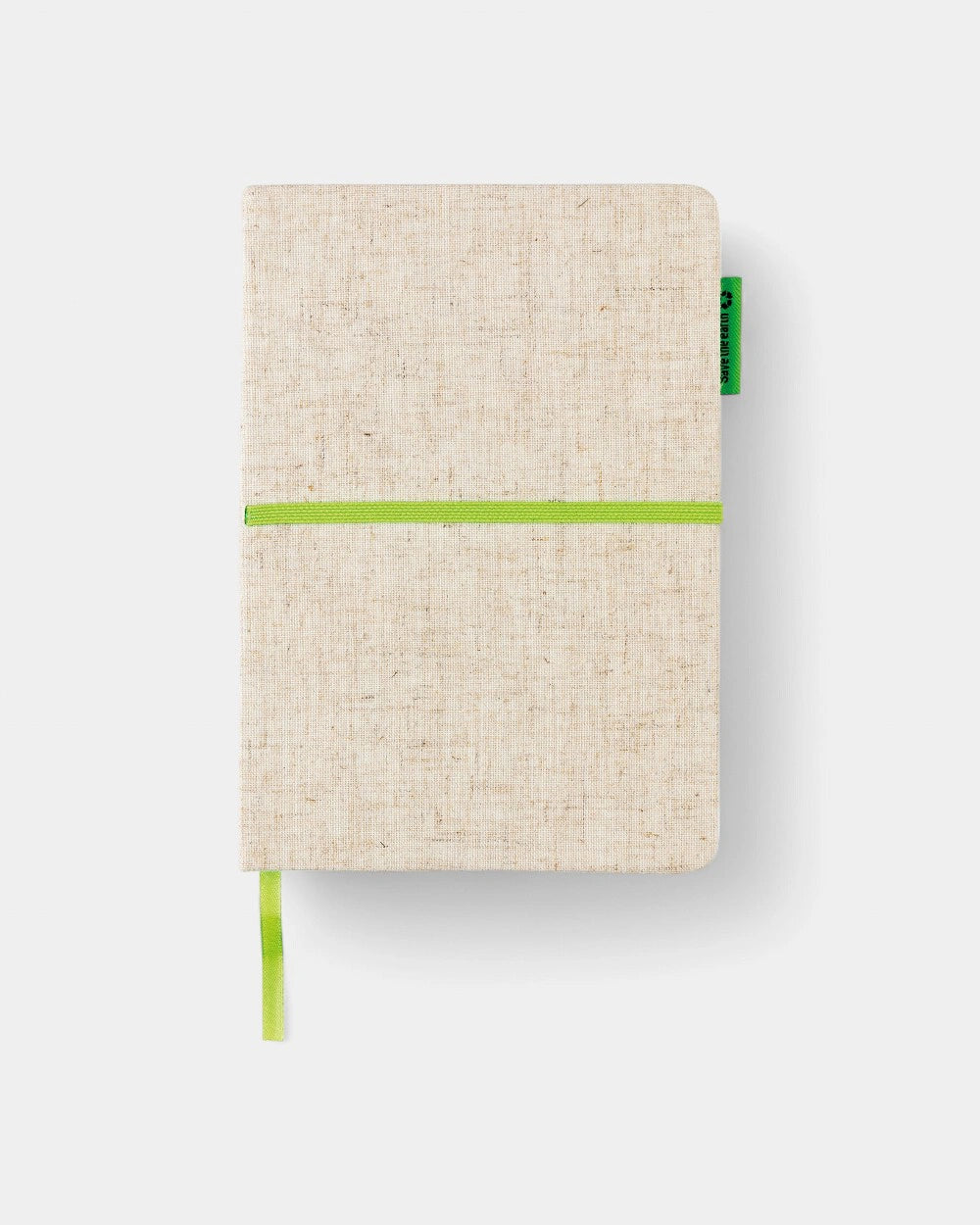 Personaliseerbaar A5-notitieboek in jute en bamboe - 5