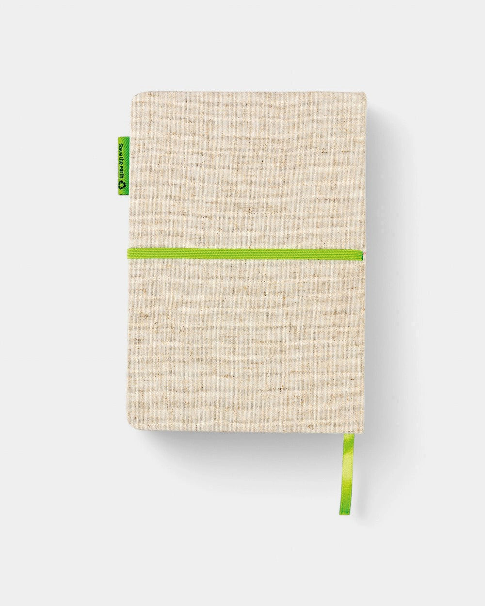 Personaliseerbaar A5-notitieboek in jute en bamboe - 6