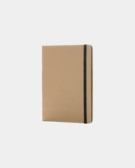 Notitieboek kraft A5 gerecycled papier om te personaliseren - Zwart