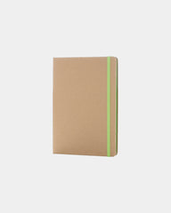 Notitieboek kraft A5 gerecycled papier om te personaliseren - Groen