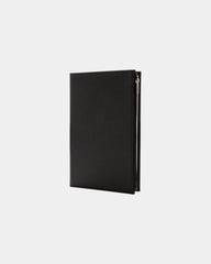 Notitieboek A5 PU ritsvak om te personaliseren - Zwart