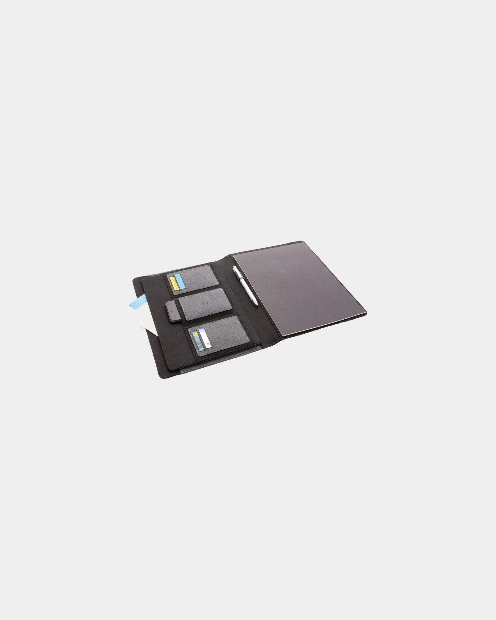 Documentenmap A4 gerecycled leer om te personaliseren