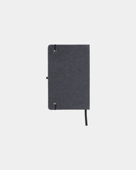Notitieboek A5 gerecycled leer GRS om te personaliseren