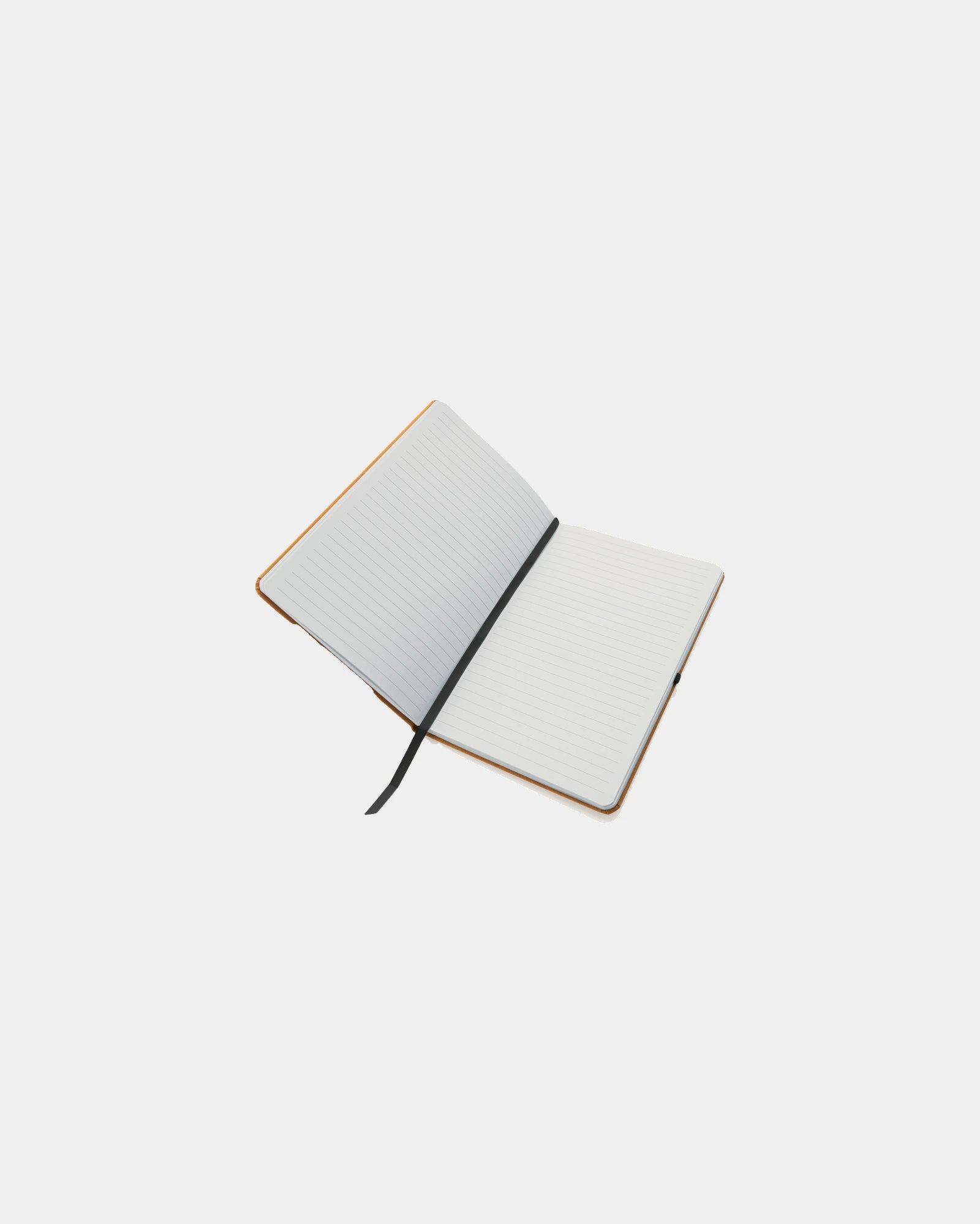 Notitieboek A5 gerecycled leer GRS om te personaliseren