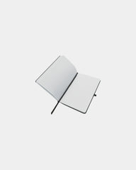 Notitieboek A5 gerecycled leer GRS om te personaliseren