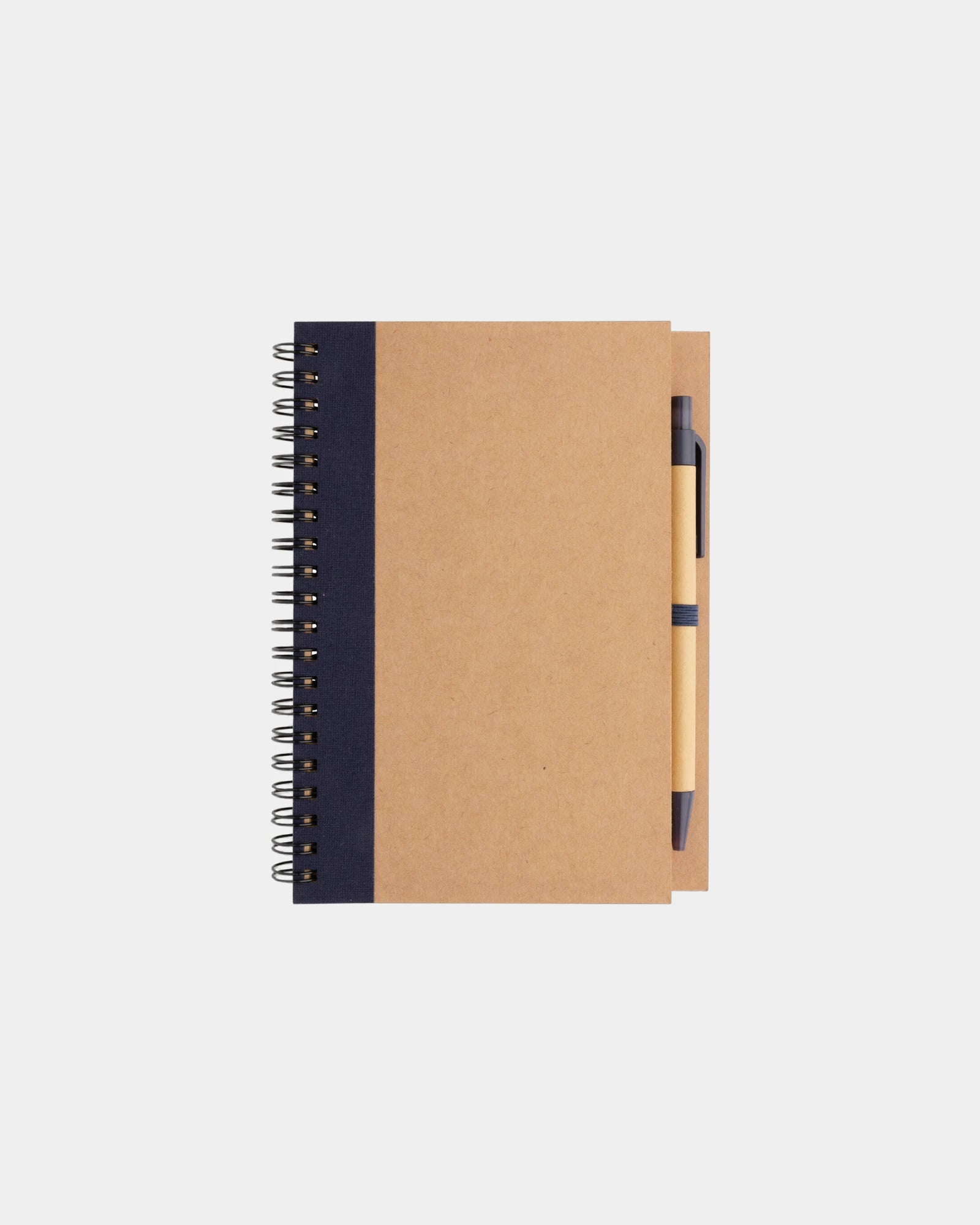 Notitieboek gerecycled papier met pen om te personaliseren - 2