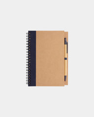 Notitieboek gerecycled papier met pen om te personaliseren - 2