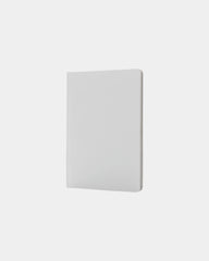 Notitieboek A5 hardcover papiersteen om te personaliseren - Wit