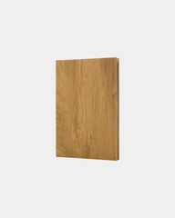 Notitieboek A5 hout FSC gerecycled om te personaliseren - Bruin