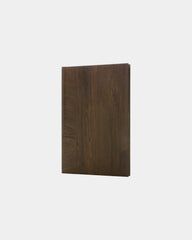 Notitieboek A5 hout FSC gerecycled om te personaliseren - Donkerbruin