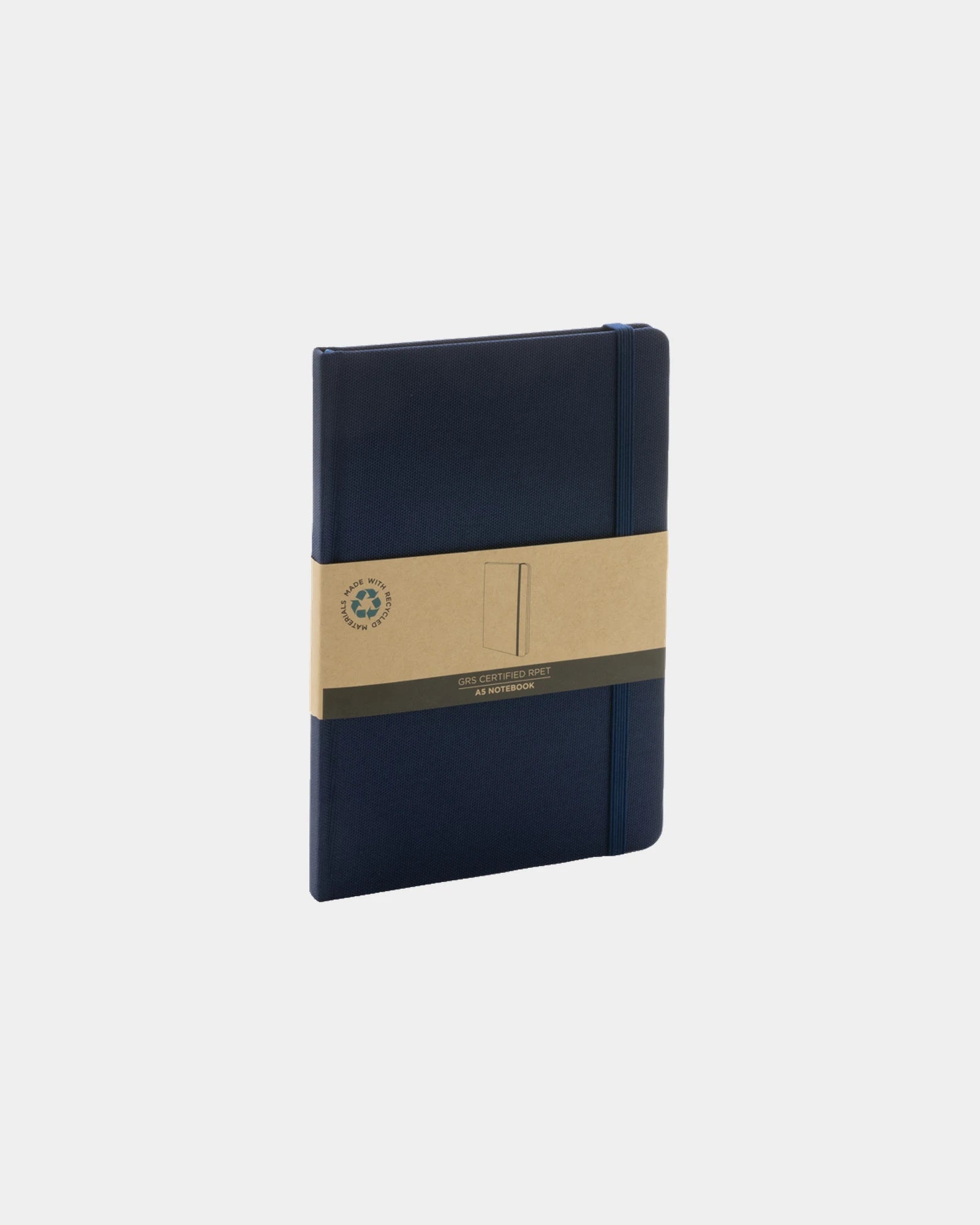 Notitieboek A5 gerecycled RPET GRS om te personaliseren