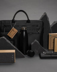 Notitieboekset FSC bamboe met infinity om te personaliseren - 8