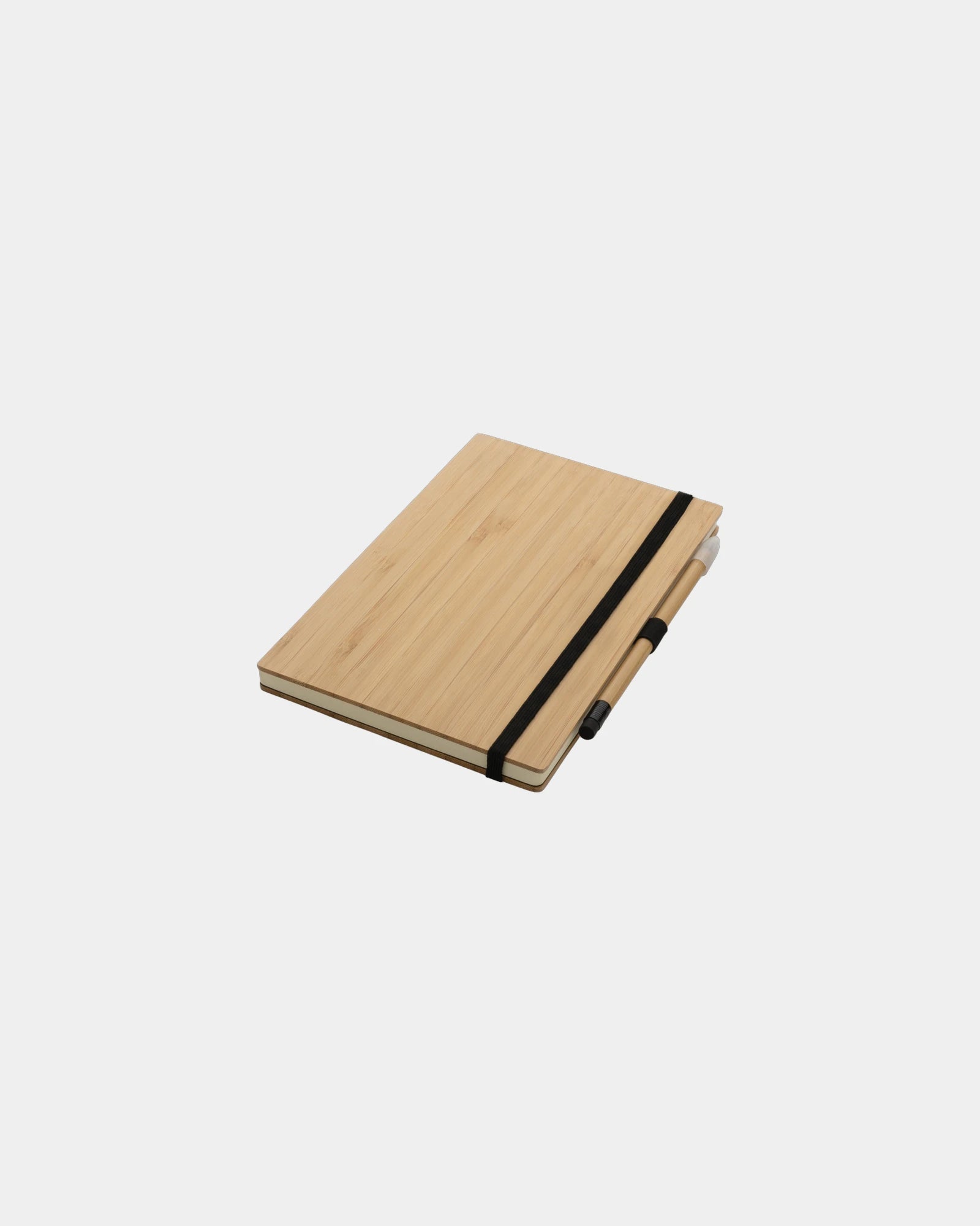 Notitieboekset FSC bamboe met infinity om te personaliseren - 1