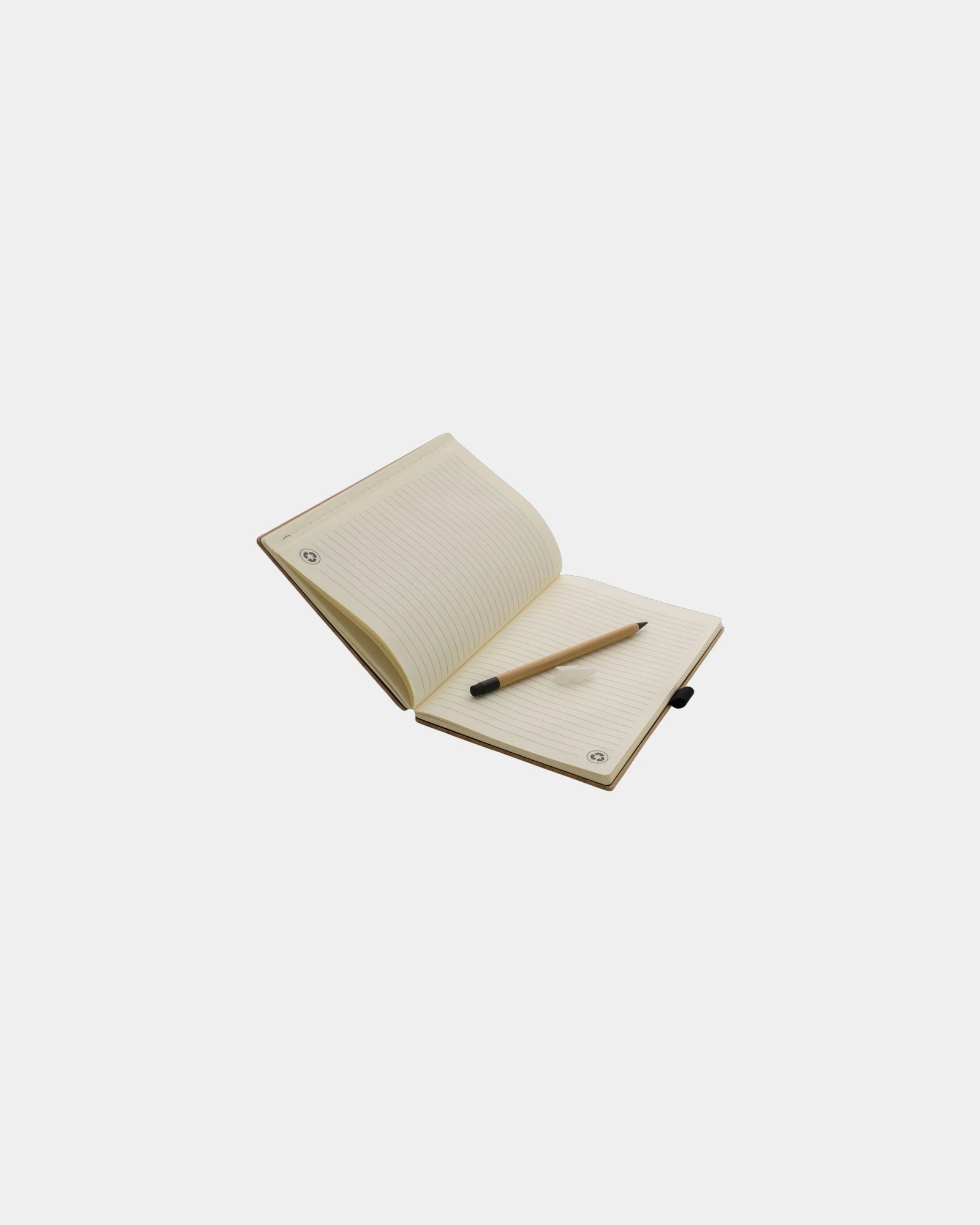 Notitieboekset FSC bamboe met infinity om te personaliseren - 2