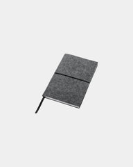 Notitieboek A5 gerecycled vilt GRS om te personaliseren - 1