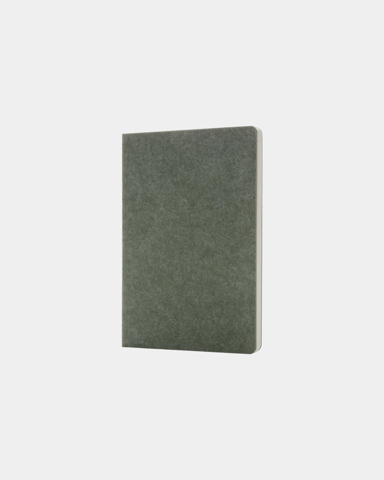 Notitieboek A5 gerecycled vilt GRS om te personaliseren - Groen