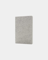 Notitieboek A5 gerecycled vilt GRS om te personaliseren - Grijs