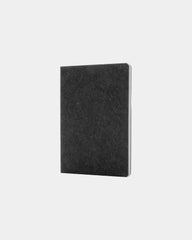 Notitieboek A5 gerecycled vilt GRS om te personaliseren - Zwart